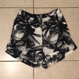 High waisted shorts